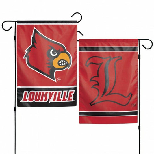 Louisville Cardinals 12" x 18" Garden Flag 2 Sided by Wincraft
