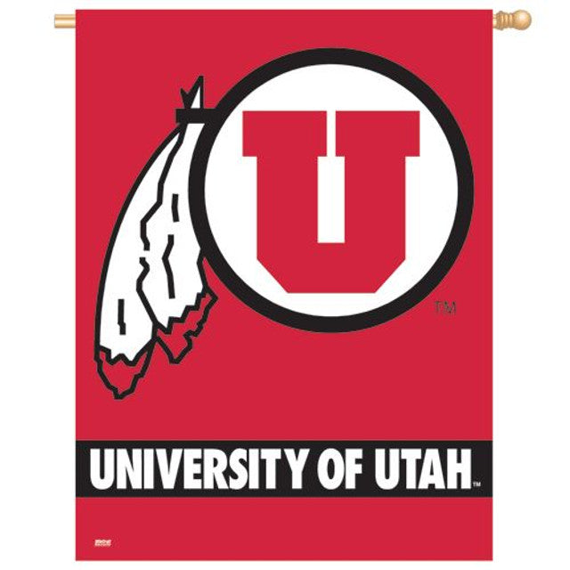 Utah Utes 28" x 40" Vertical House Flag/Banner by Wincraft