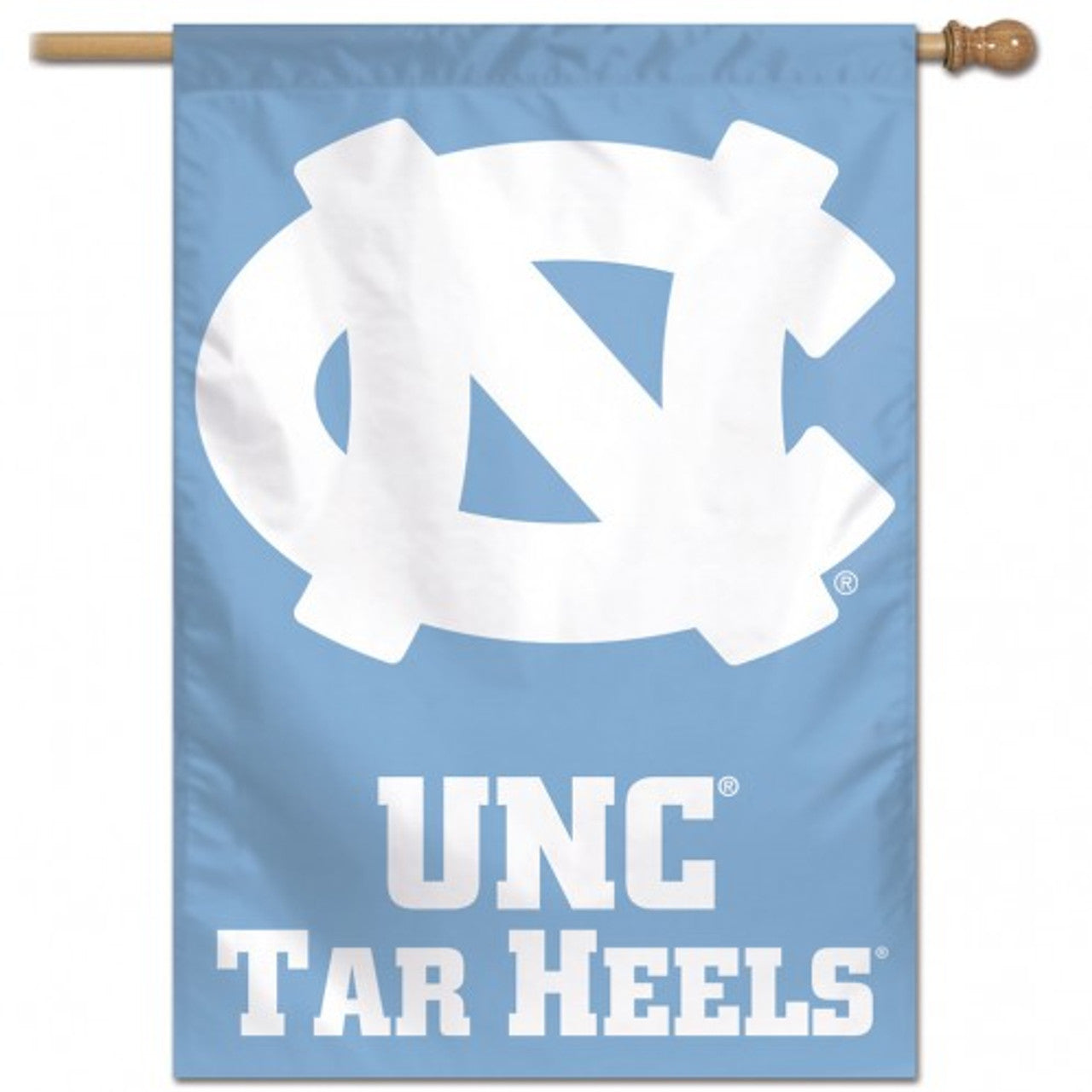 North Carolina Tar Heels 28" x 40" Vertical House Flag/Banner by Wincraft