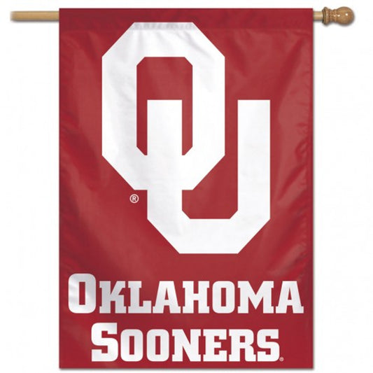 Oklahoma Sooners Alternate Design 28" x 40" Vertical House Flag/Banner by Wincraft