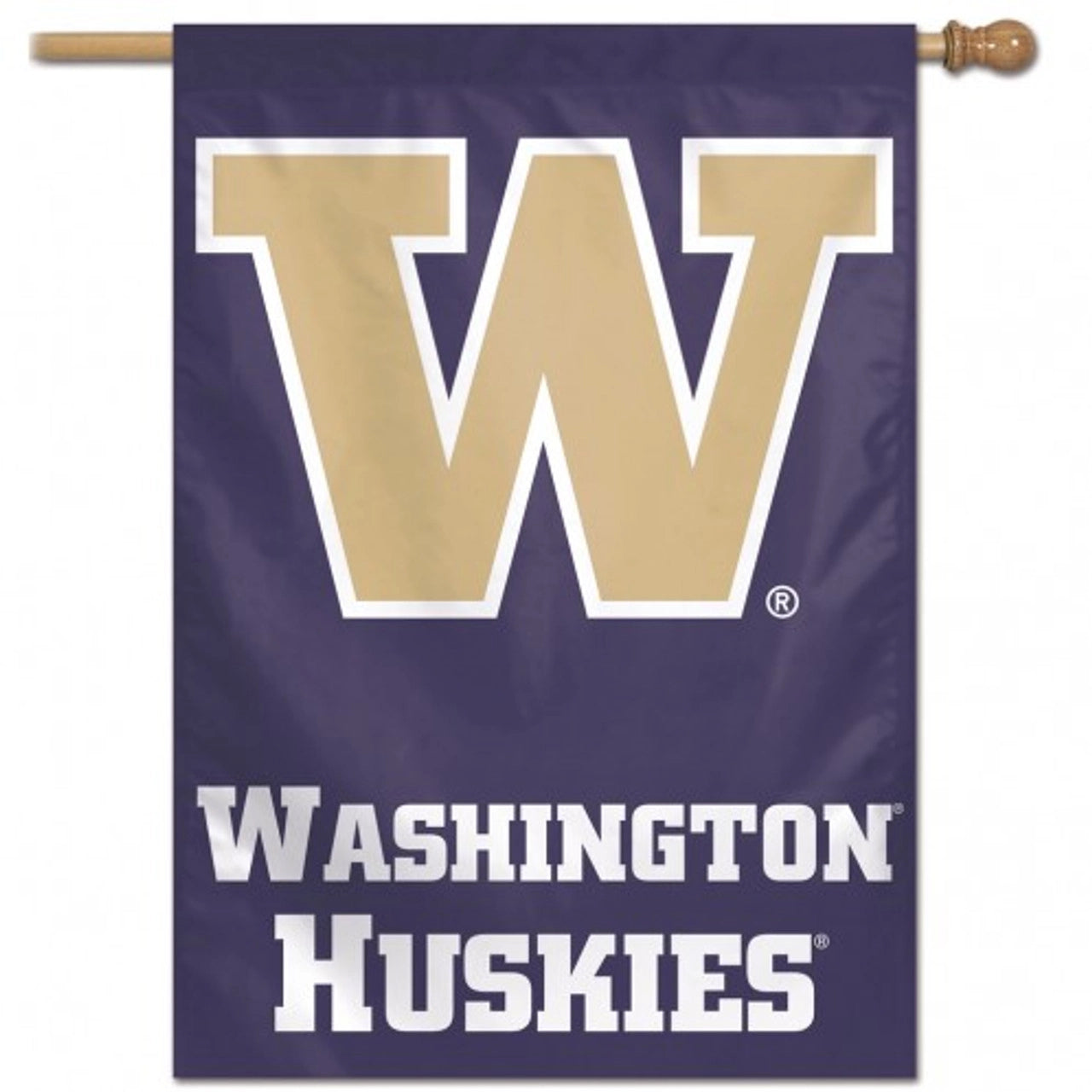 Washington Huskies 28" x 40" Vertical House Flag/Banner by Wincraft