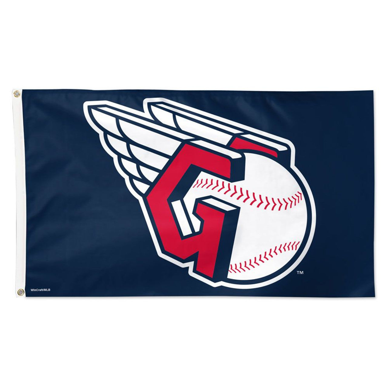 Cleveland Guardians Deluxe Style 3' x 5' Team Flag by Wincraft