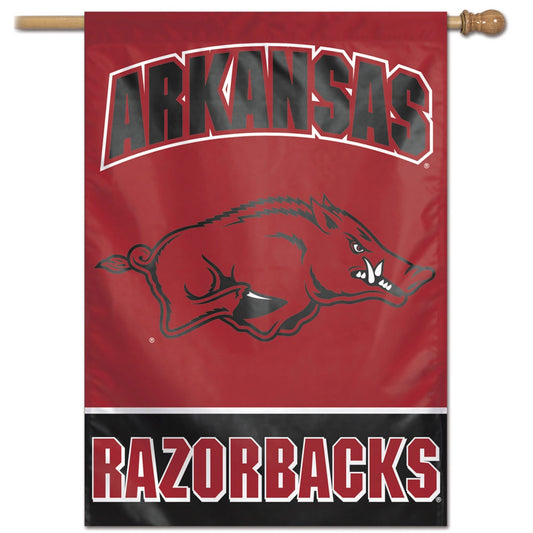 Arkansas Razorbacks 28" x 40" Vertical House Flag/Banner by Wincraft
