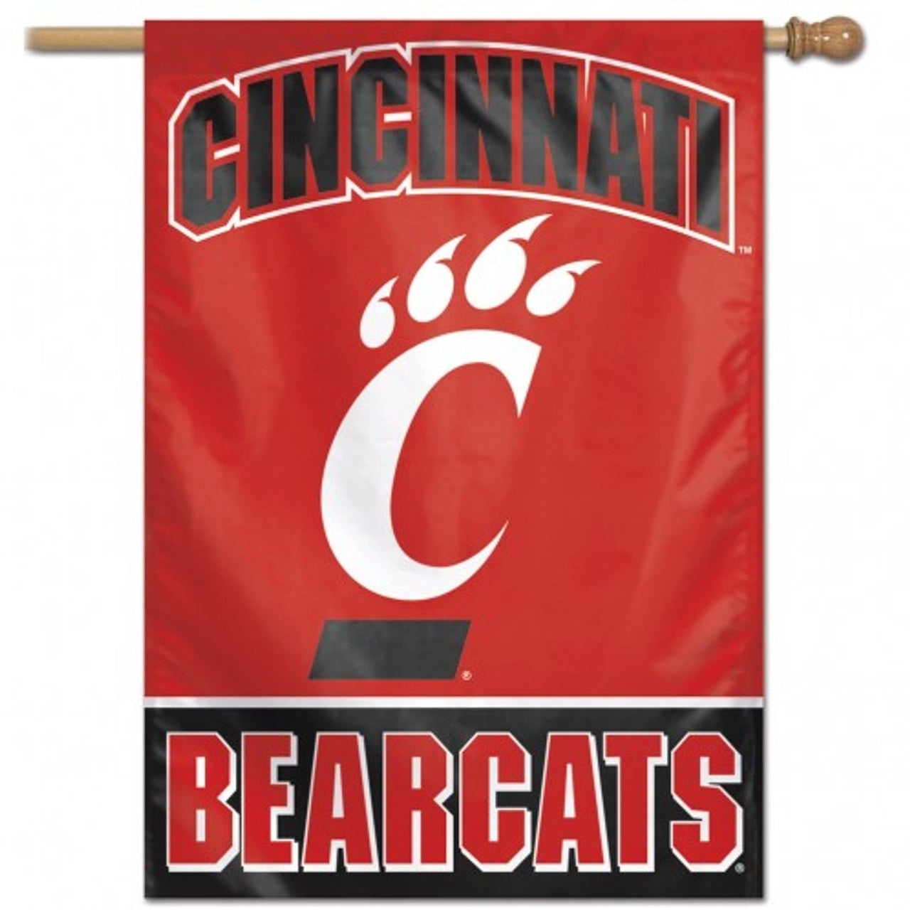 Cincinnati Bearcats 28" x 40" Vertical House Flag/Banner by Wincraft