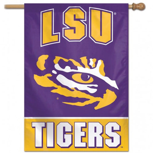 LSU Tigers 28" x 40" Vertical House Flag/Banner by Wincraft