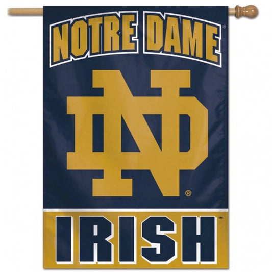 Notre Dame Fighting Irish 28" x 40" Vertical House Flag/Banner by Wincraft