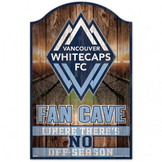 Vancouver Whitecaps FC 11" x 17" Fan Cave Wood Sign by Wincraft