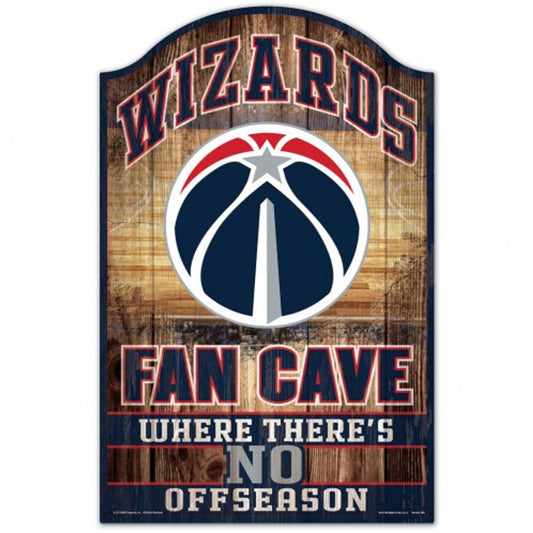 Washington Wizards 11" x 17" Fan Cave Wood Sign by Wincraft