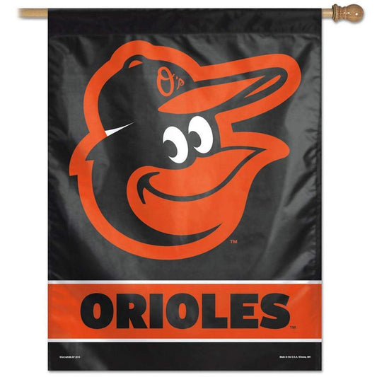 Baltimore Orioles 28" x 40" Vertical House Flag/Banner by Wincraft