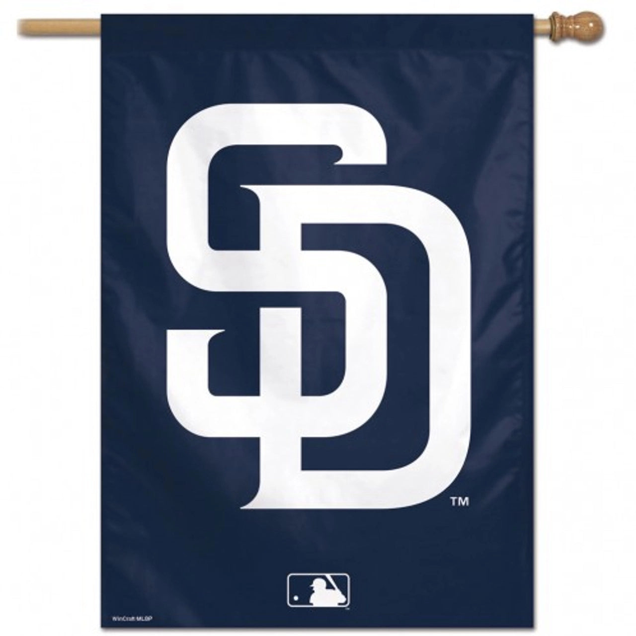 San Diego Padres Alternate Design 28" x 40" Vertical House Flag/Banner by Wincraft