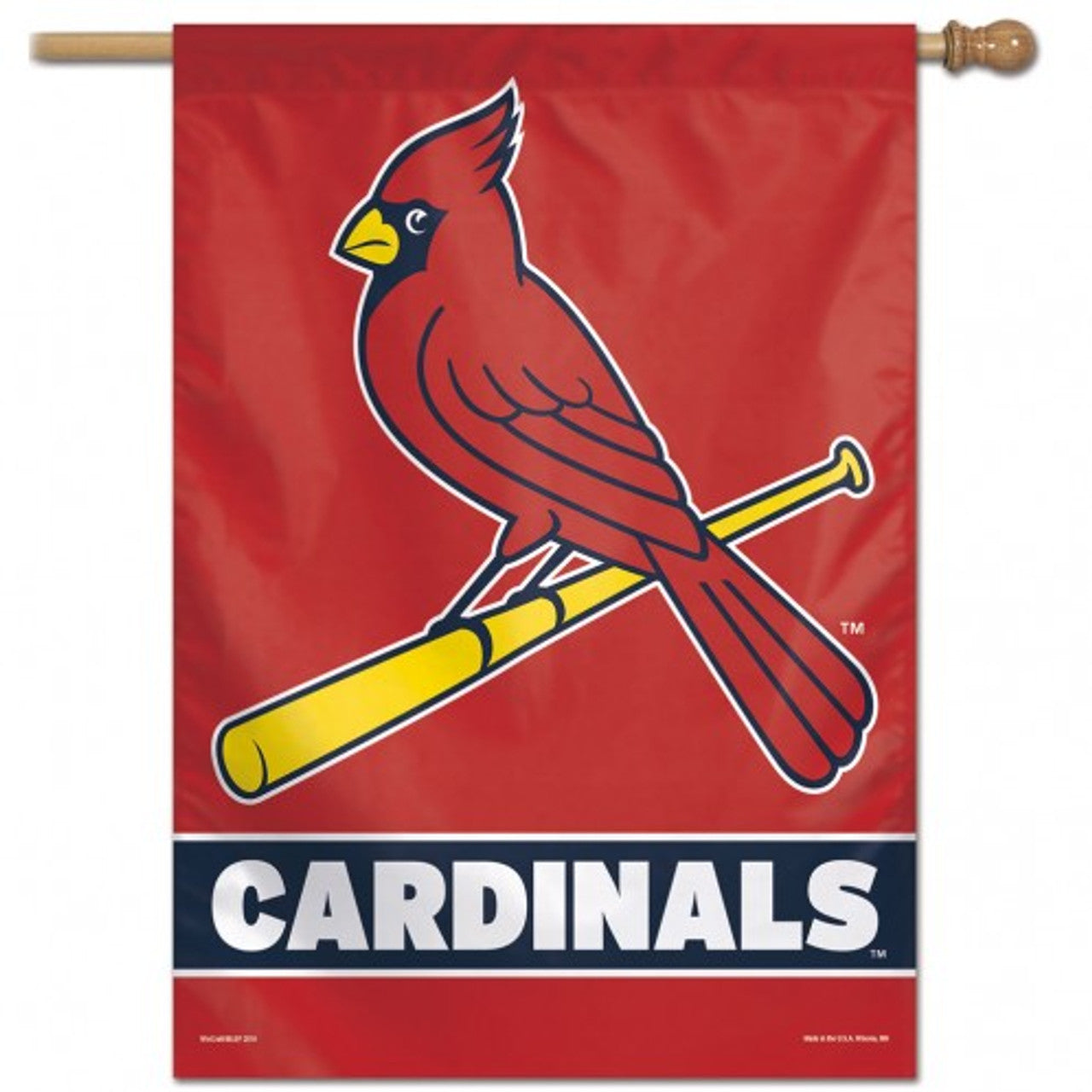 St. Louis Cardinals 28" x 40" Vertical House Flag/Banner by Wincraft