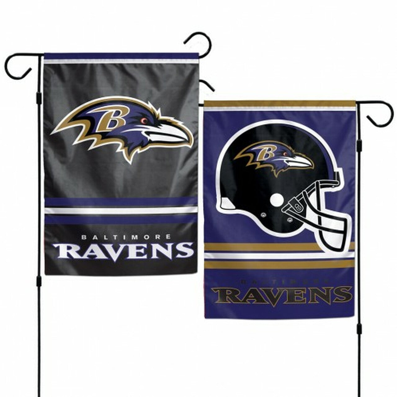 Baltimore Ravens 12" x 18" Garden Flag 2 Sided by Wincraft