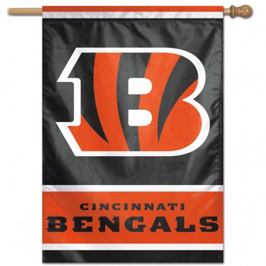Cincinnati Bengals 28" x 40" Vertical House Flag/Banner by Wincraft