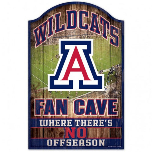 Arizona Wildcats 11" x 17" Fan Cave Wood Sign by Wincraft