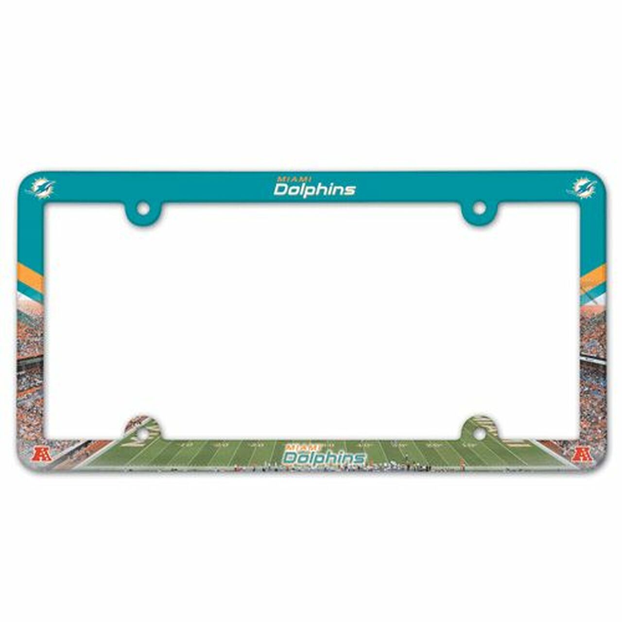 Miami Dolphins Full Color Plastic License Plate Frame by Wincraft