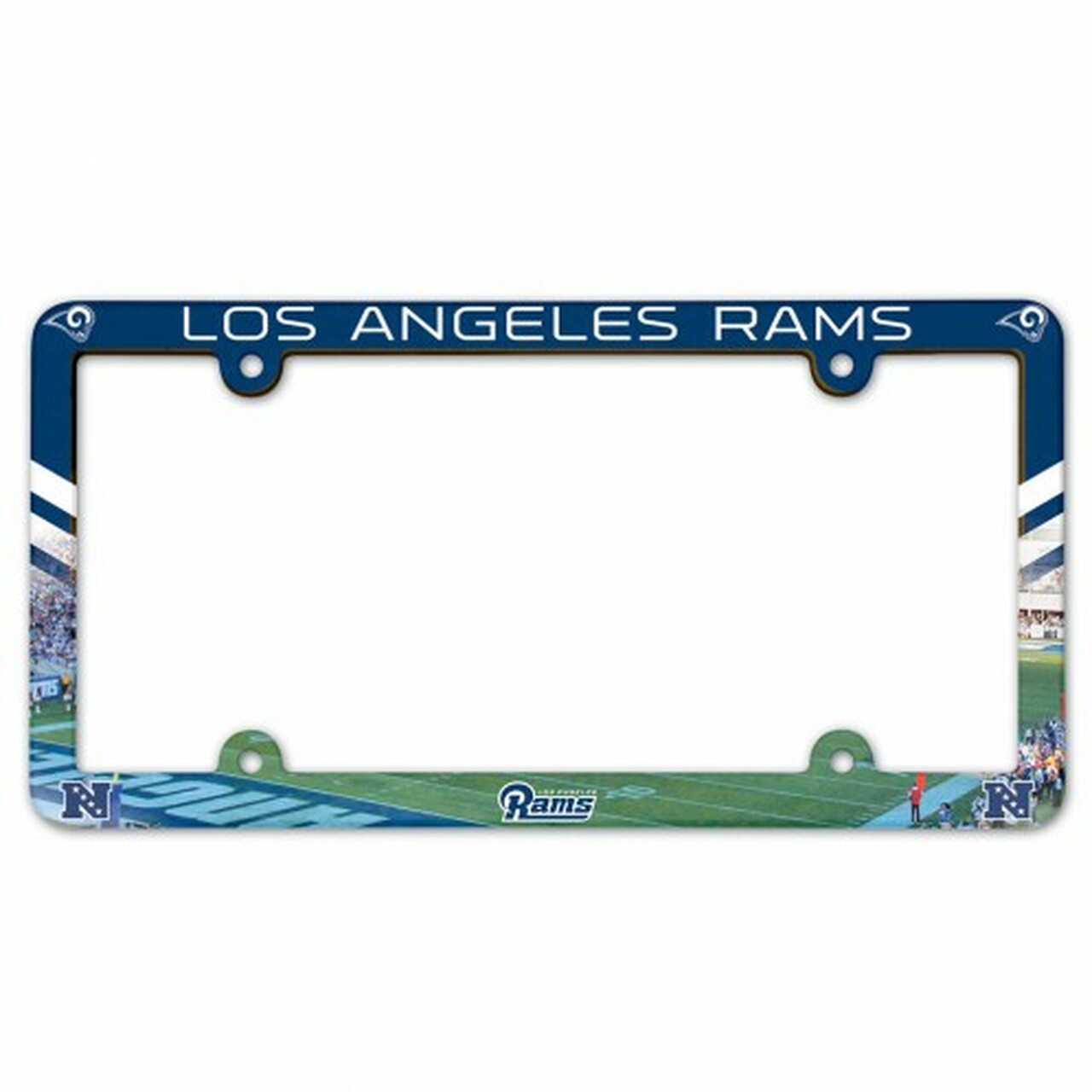 Los Angeles Rams Full Color Plastic License Plate Frame by Wincraft