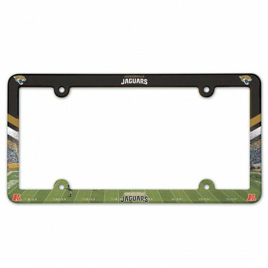 Jacksonville Jaguars Full Color Plastic License Plate Frame by Wincraft