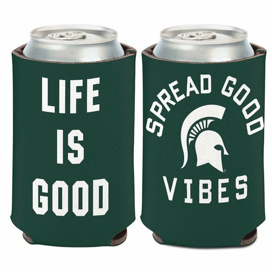 Michigan State Spartans Can Cooler Life is Good Design by Wincraft