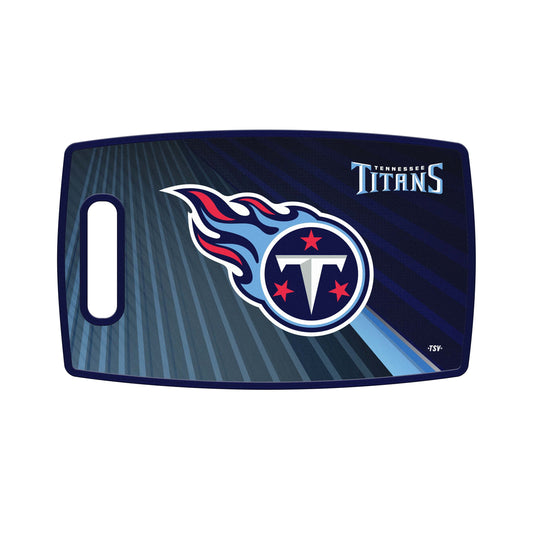 Tennessee Titans Large 9.5" x 14.5" Cutting Board by Sports Vault