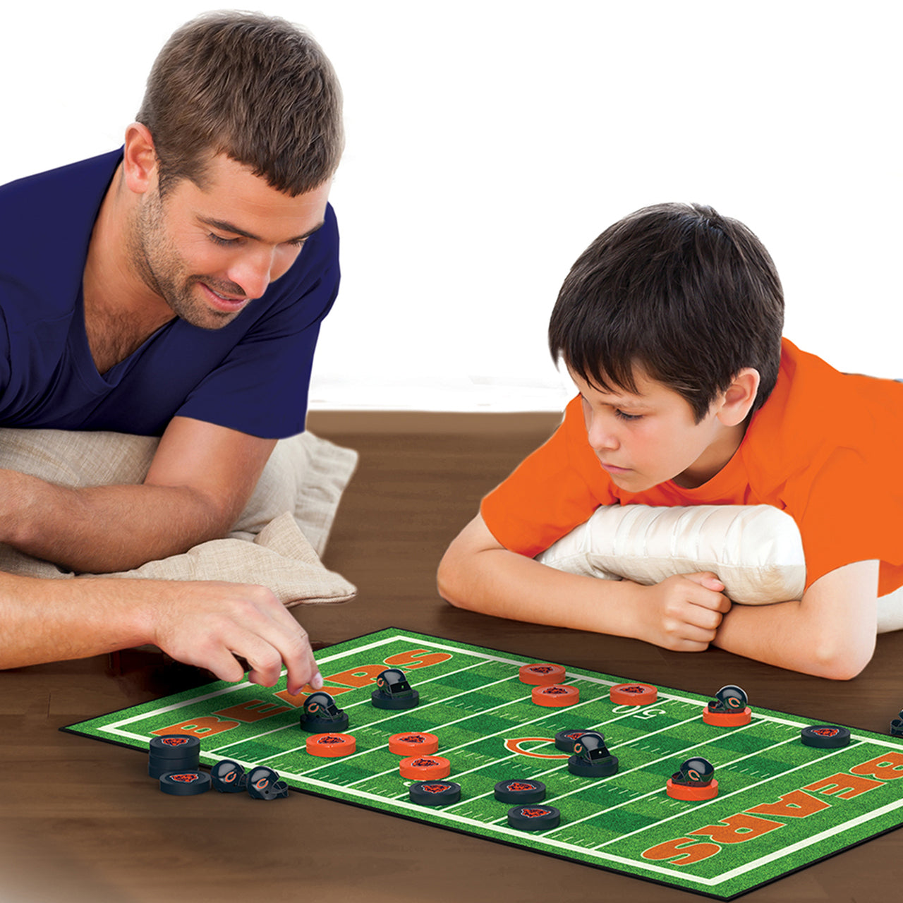 Chicago Bears Checkers Board Game by Masterpieces