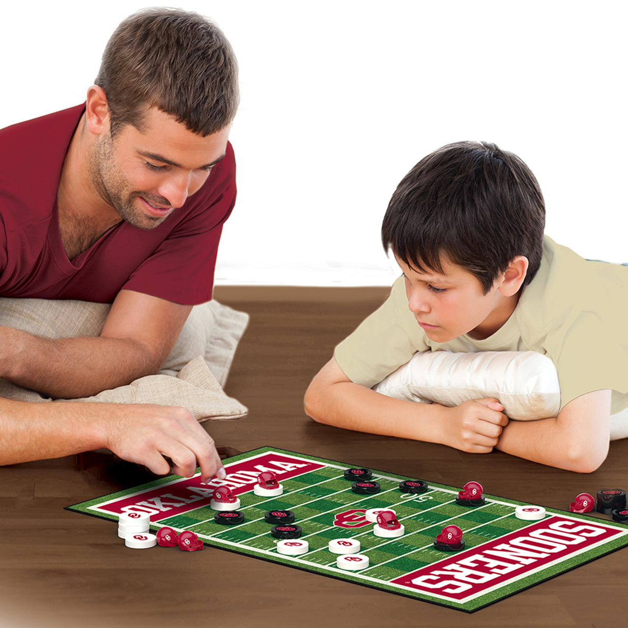 Oklahoma Sooners Checkers Board Game by Masterpieces