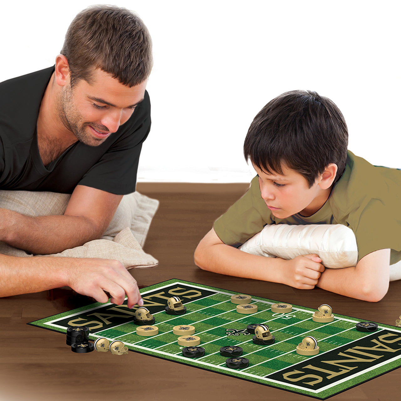 New Orleans Saints Checkers Board Game by Masterpieces