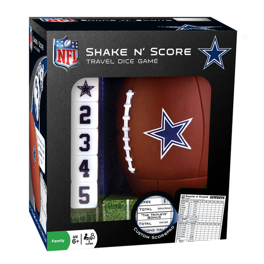 Dallas Cowboys Shake n Score Dice Game by MasterPieces