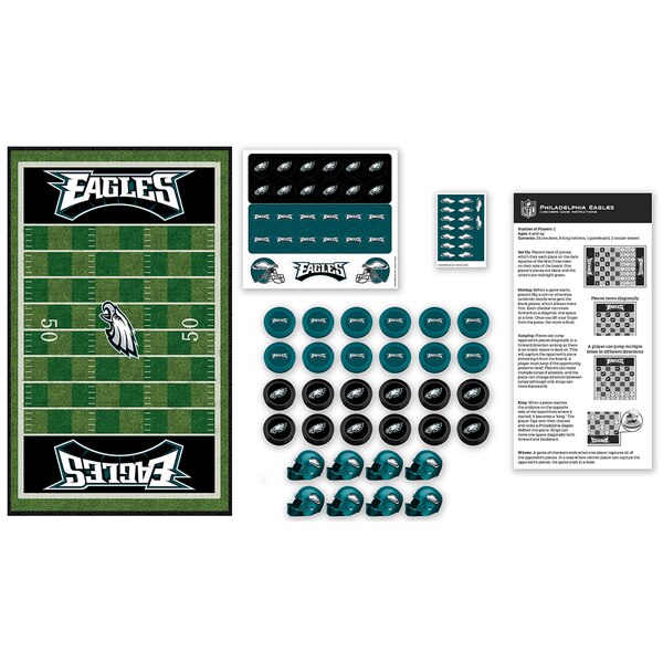 Philadelphia Eagles Checkers Board Game by Masterpieces