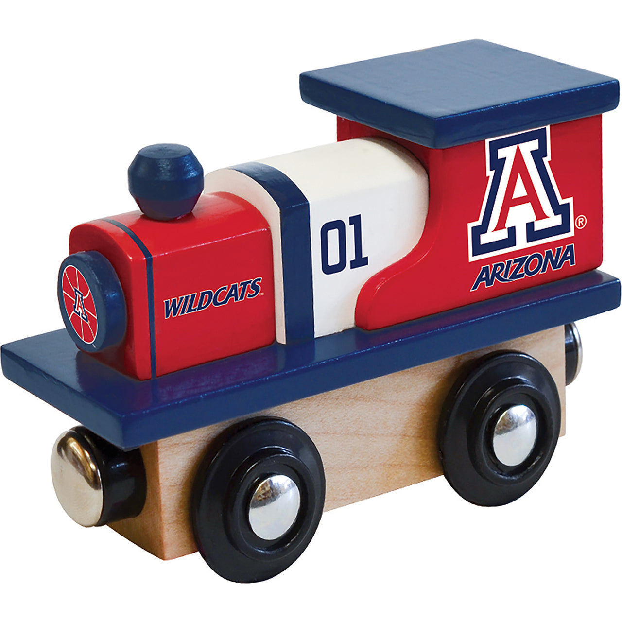Arizona Wildcats Wooden Toy Train Engine by Masterpieces