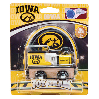 Iowa Hawkeyes Wooden Toy Train Engine by Masterpieces