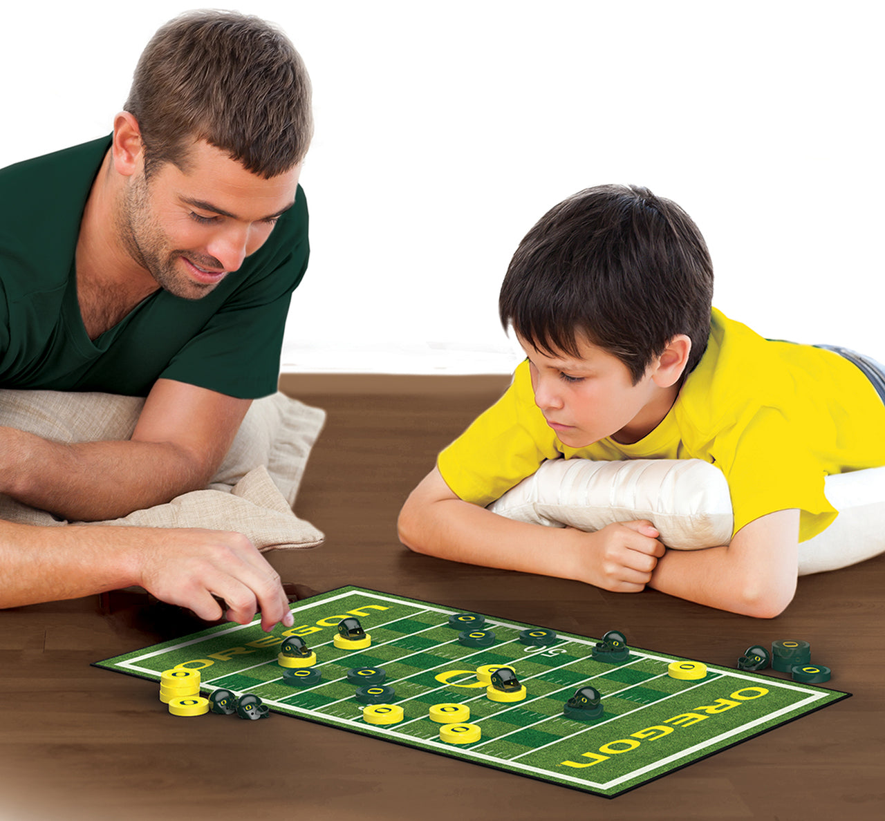 Oregon Ducks Checkers Board Game by Masterpieces