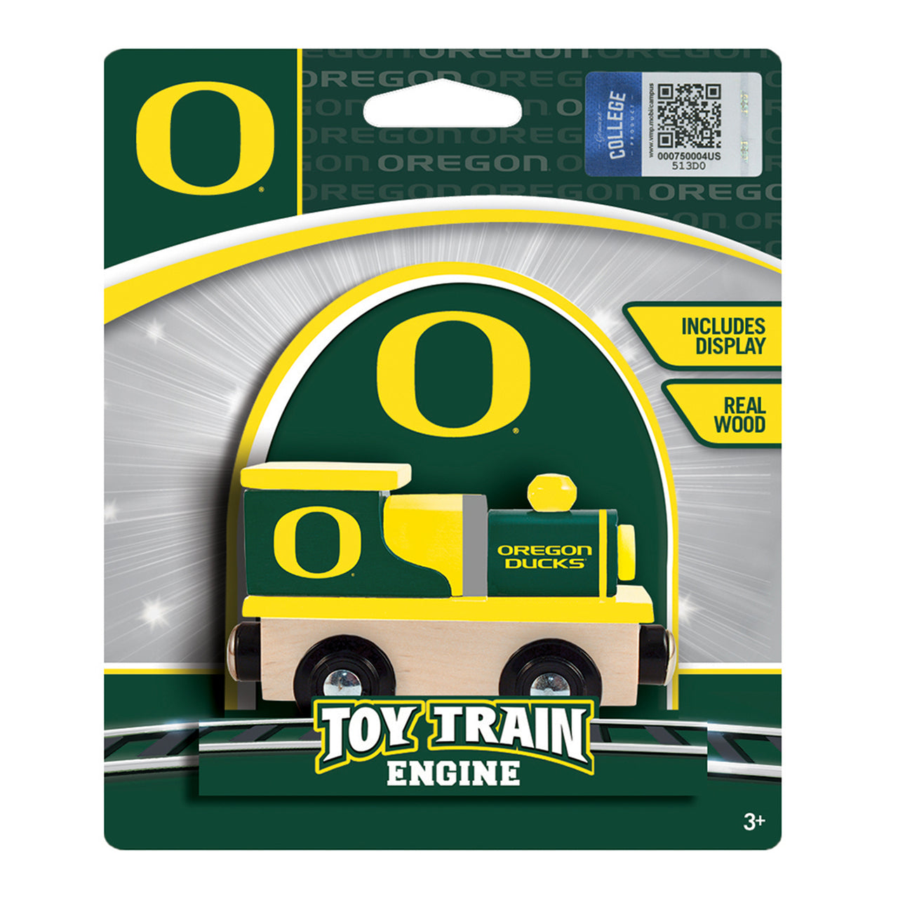 Oregon Ducks Wooden Toy Train Engine by Masterpieces