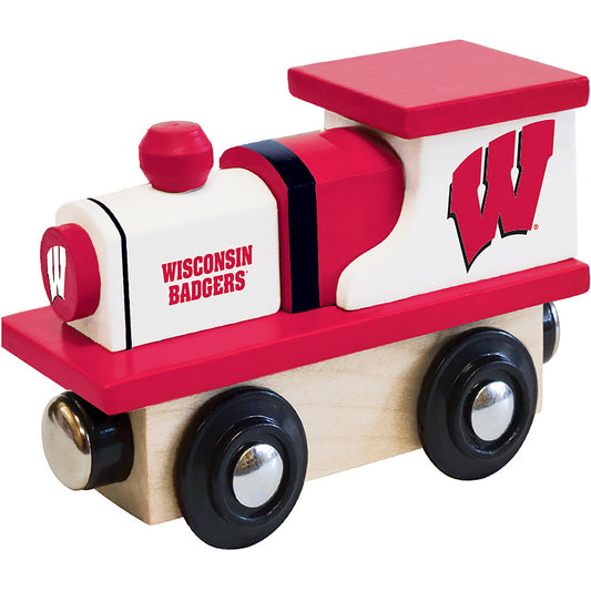 Wisconsin Badgers Wooden Toy Train Engine by Masterpieces