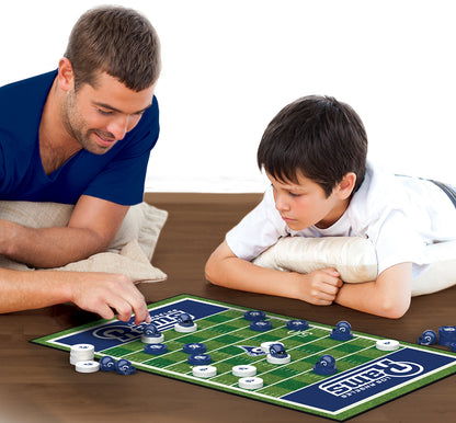 Los Angeles Rams Checkers Board Game by Masterpieces