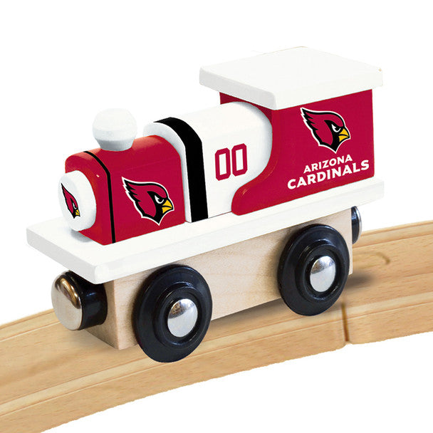 Arizona Cardinals Wooden Toy Train Engine by Masterpieces