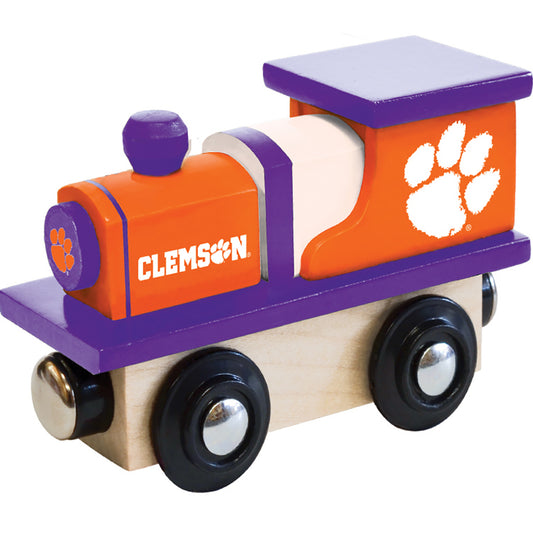 Clemson Tigers Wooden Toy Train Engine by Masterpieces