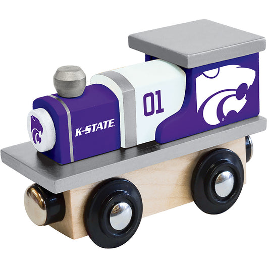 Kansas State Wildcats Wooden Toy Train Engine by Masterpieces