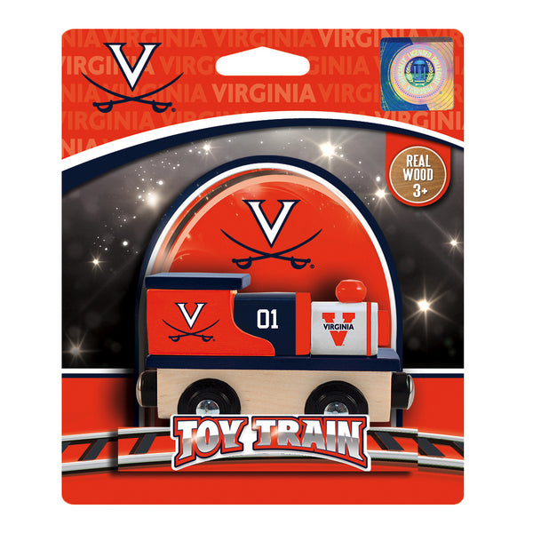 Virginia Cavaliers Wooden Toy Train Engine by Masterpieces
