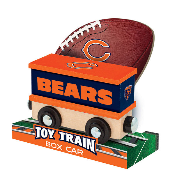 Chicago Bears Box Car Wooden Toy Train by Masterpieces