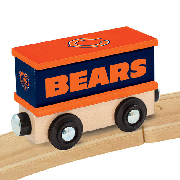 Chicago Bears Box Car Wooden Toy Train by Masterpieces