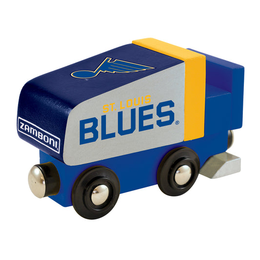 St. Louis Blues Wooden Toy Train Engine by Masterpieces