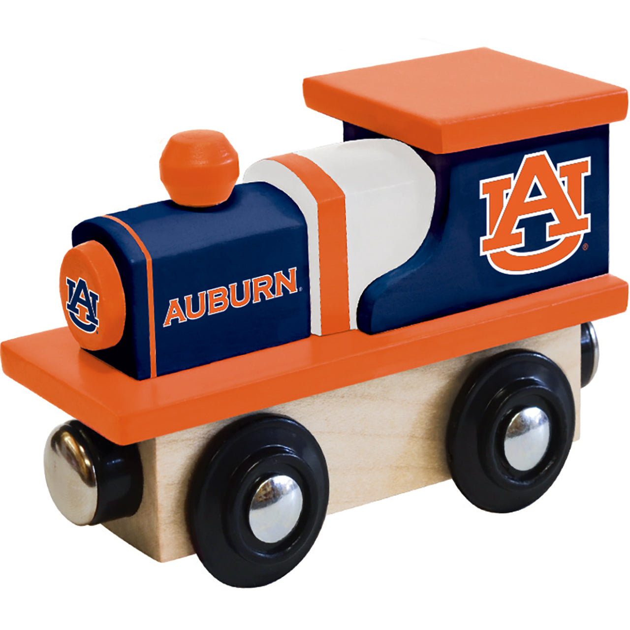 Auburn Tigers Wooden Toy Train Engine by Masterpieces