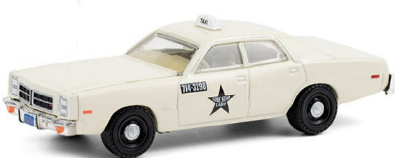 1978 Dodge Monaco Taxi Cream "Lone Star Cab Co." "The A-Team" (1983-1987) TV Series "Hollywood Special Edition" 1/64 Diecast Model Car by Greenlight
