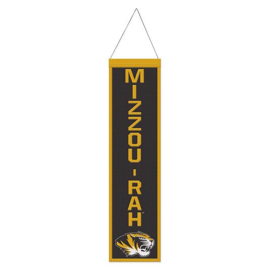 Missouri Tigers Banner Heritage Slogan Design Wool Banner by Wincraft