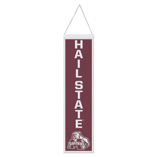 Mississippi State Bulldogs Heritage Slogan Design Wool Banner by Wincraft
