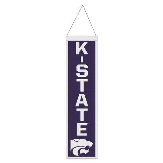 Kansas State Wildcats Banner Heritage Slogan Design Wool Banner by Wincraft