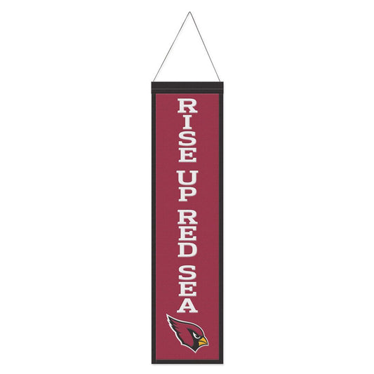 Arizona Cardinals Heritage Slogan Design Wool Banner by Wincraft