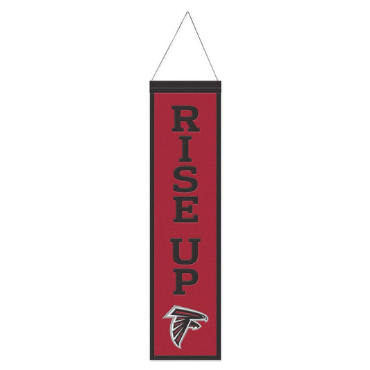 Atlanta Falcons Heritage Slogan Design Wool Banner by Wincraft