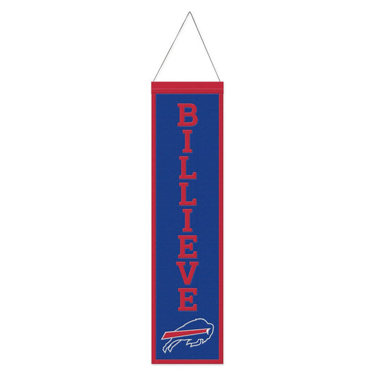 Buffalo Bills Heritage Slogan Design Wool Banner by Wincraft