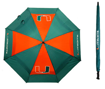Miami Hurricanes 62" Golf Umbrella by Team Golf
